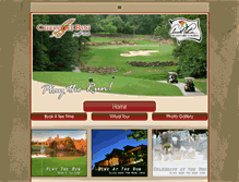 Tablet Screenshot of cherokeerungolfclub.com